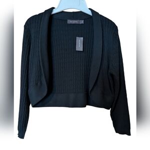 The Limited black bolero/open Shrug. NWT Sz. L